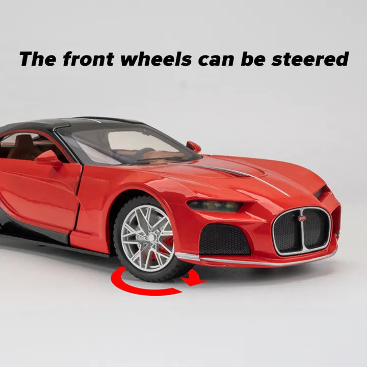 1:24 Diecast Bugatti Atlantic Chiron Model Car