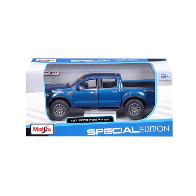 Maisto 1:27 Diecast Ford Ranger 2019 - Blue