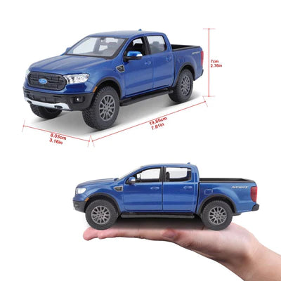Maisto 1:27 Diecast Ford Ranger 2019 - Blue