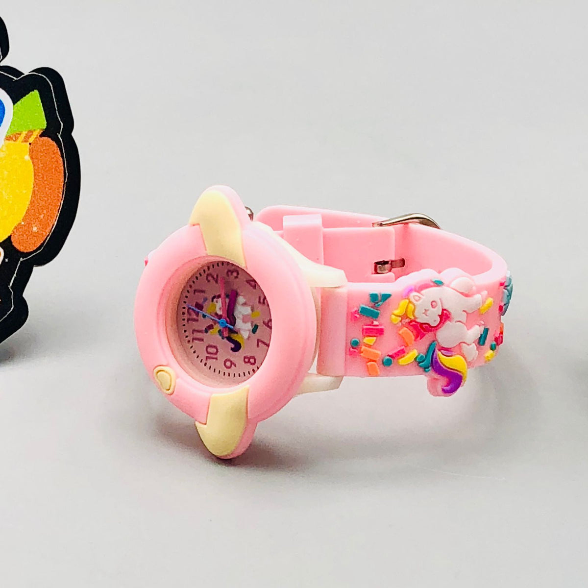Unique Themed Silicon Strap Watch For Girls - Assortment