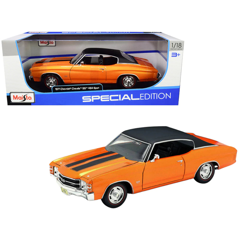 1:18 Maisto 1971 Chevrolet Chevelle SS 545 Model