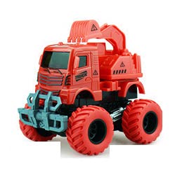 1Pc ABS Inertial Engineering Stunt Truck - Assortment