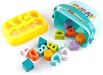 Huanger Baby's First Blocks With Basket