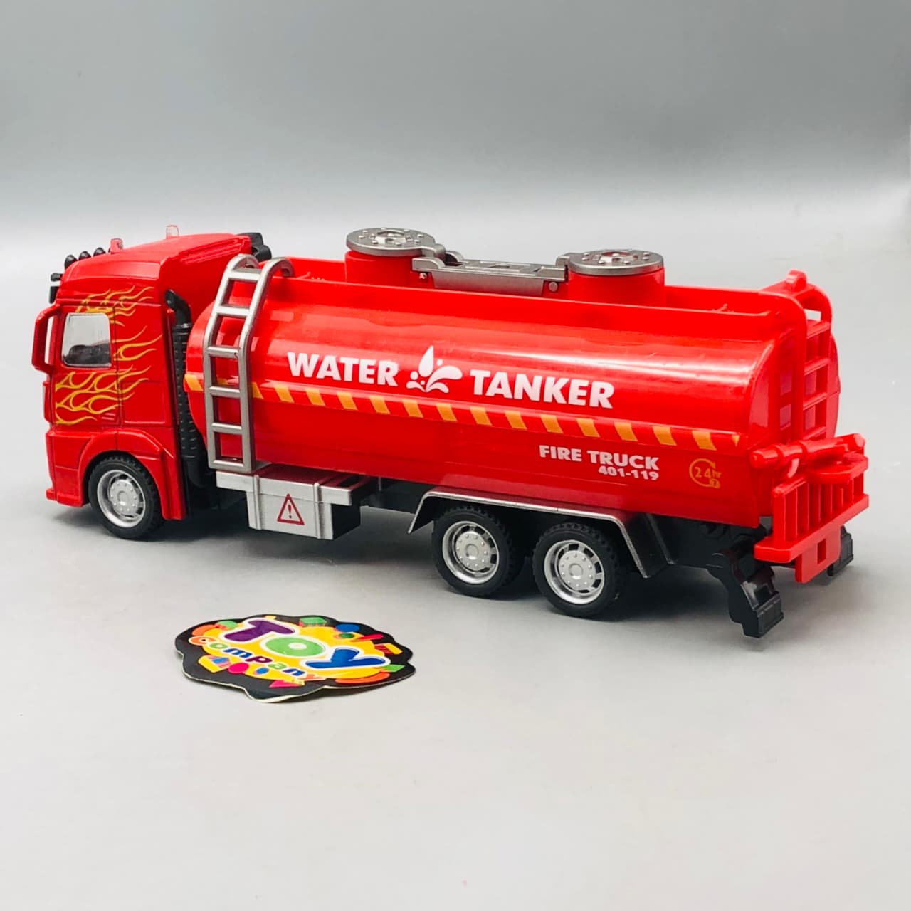 1Pc Pullback Fire Container Truck