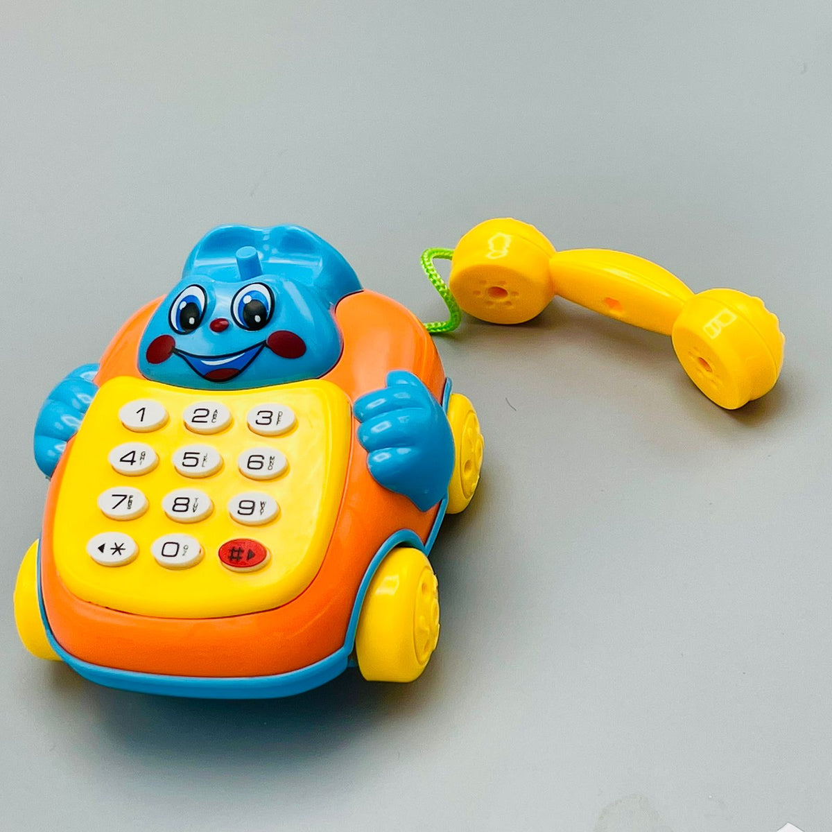 2 in 1 Musical Telephone Car