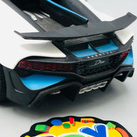 1:24 Diecast Bugatti Divo Model Car - Without Box