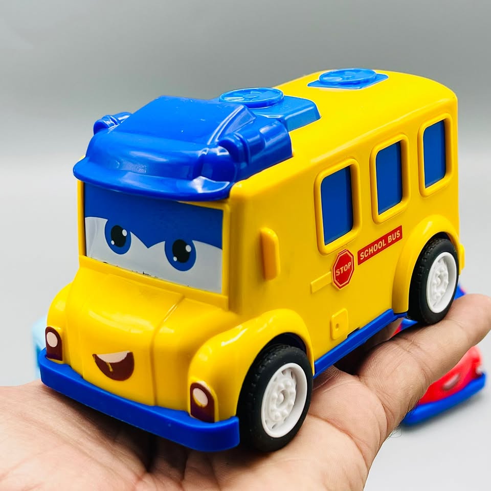 Friction Cute School Bus Toy