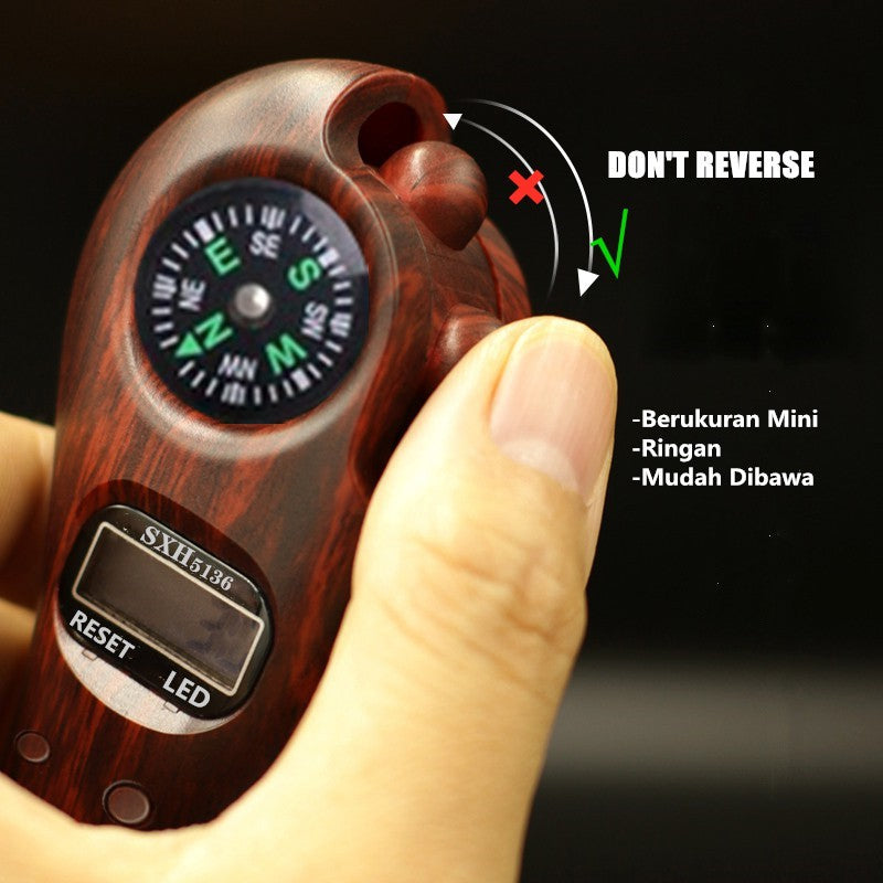 New Digital LED Tasbih & Compass