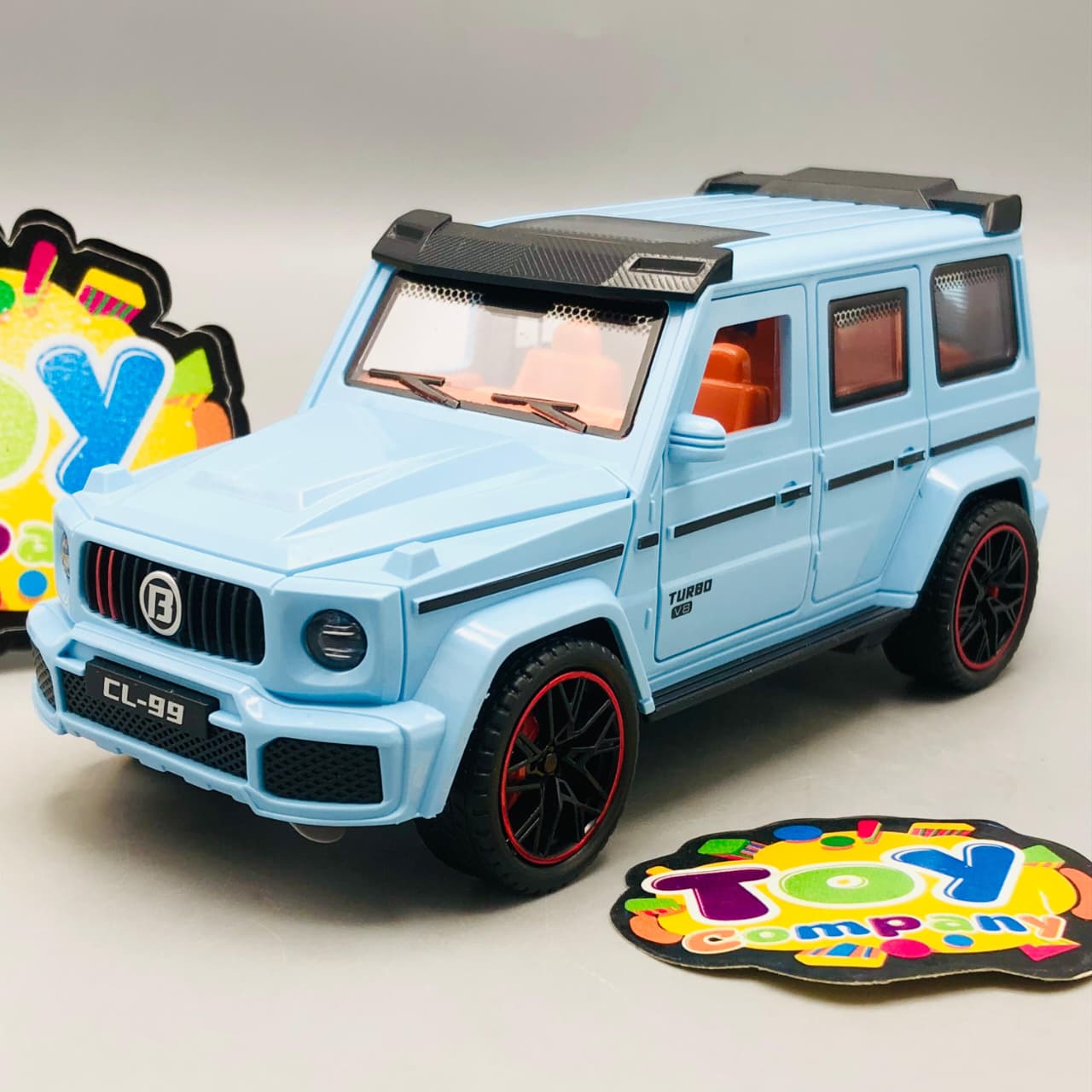 1Pc ABS  Brabus Model With Light & Sound