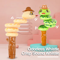 Rotating Snake Sound Whistling Kids Toy