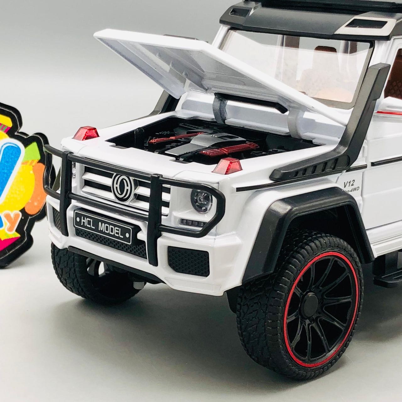 1:22 RC Diecast Mercedes G500 Model Car With Smoke