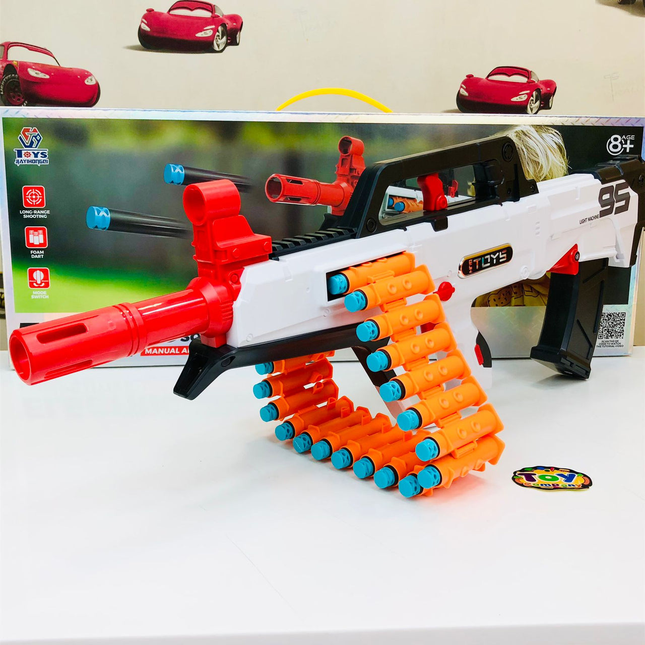 66cm Electric & Manual Rechargeable Soft Bullet Gun