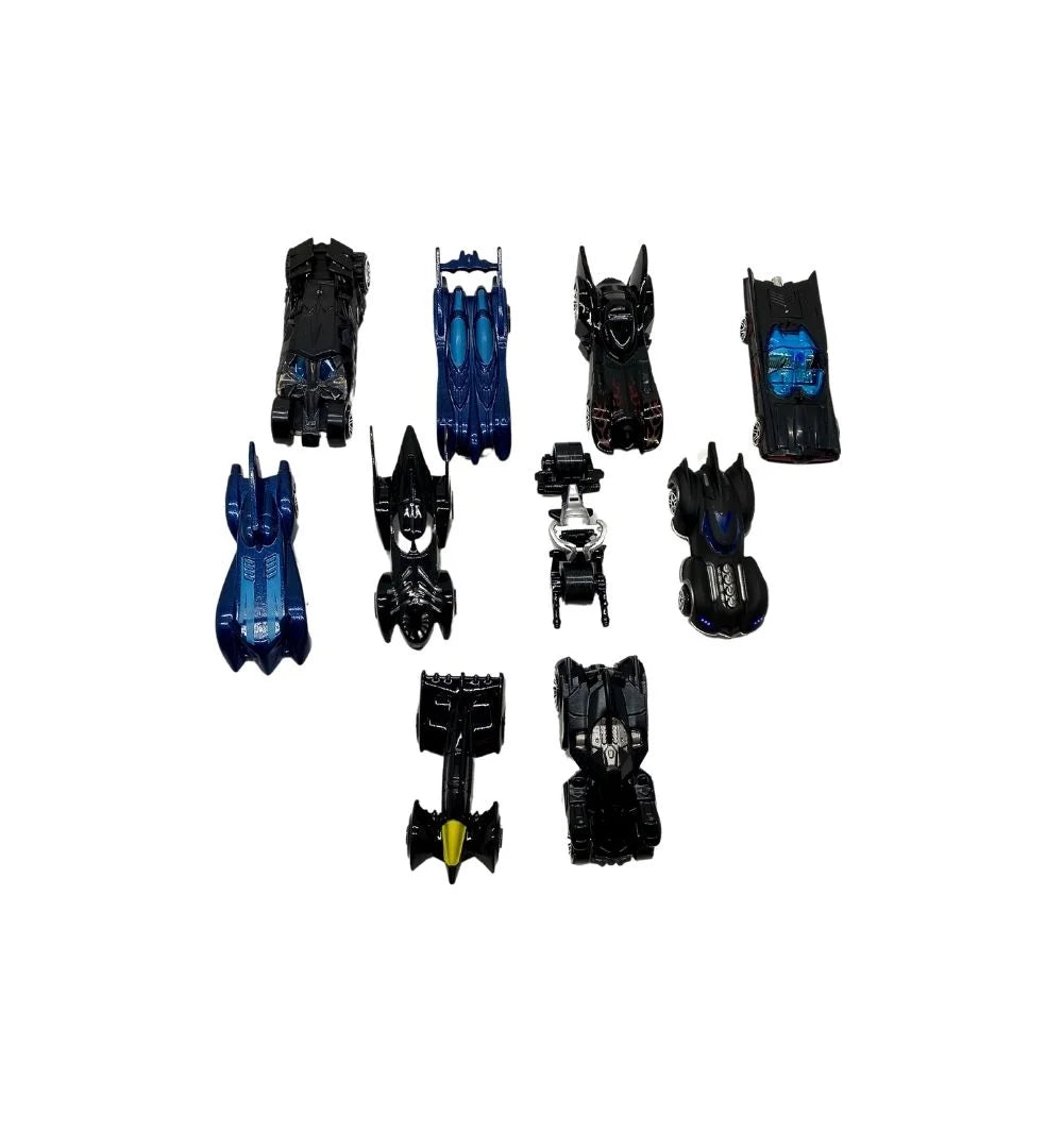 1:64 Diecast Mini Batman Inertial Cars Set - 10Pcs