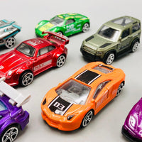 20Pcs Hot Wheels Diecast Mini Inertial Cars Set