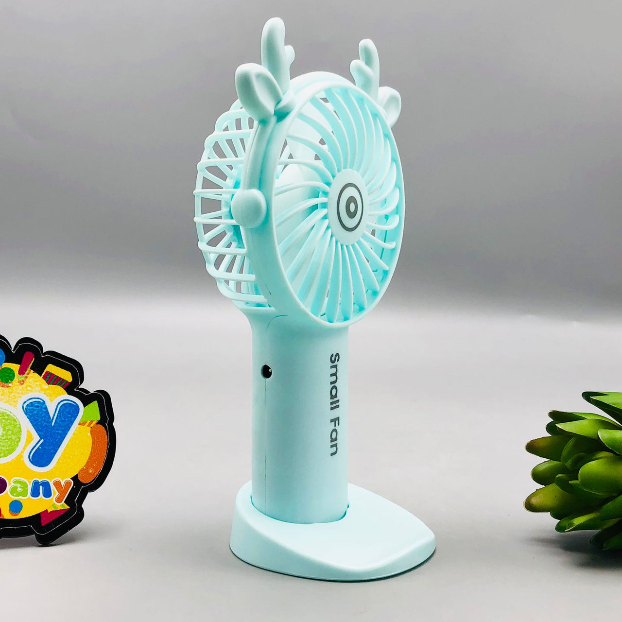 Rechargeable Cute Design Handheld & Desktop Small Fan