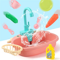 Battery Operated Little Cow Dish Washer