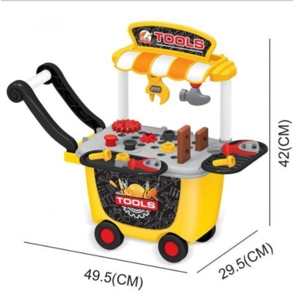 Tools Storage Trolley With Handle