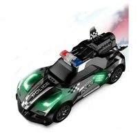 1:18 RC Police Lights & Spray Car Model
