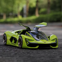 Bburago 1:24 Lamborghini Terzo Millennio Model - Green