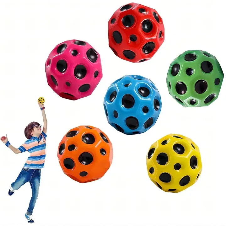 1Pc Moon Shape Bouncing Ball