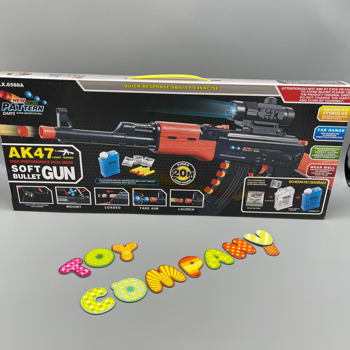 AK 47 Soft Bullet Toy Gun