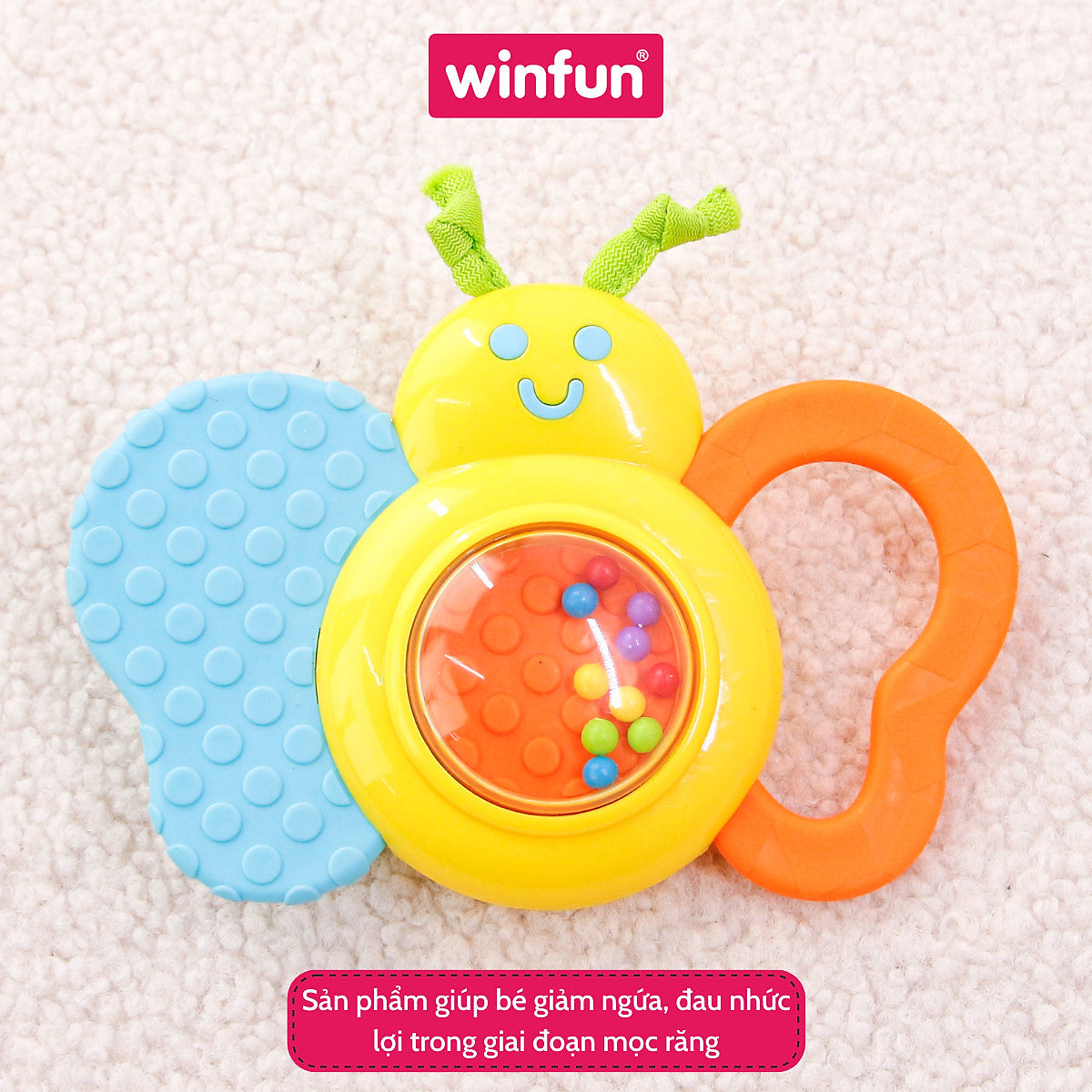 WinFun Baby's Butterfly Rattle