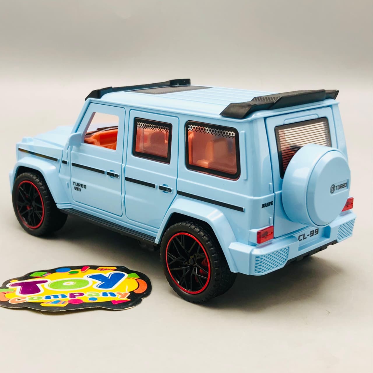 1Pc ABS  Brabus Model With Light & Sound