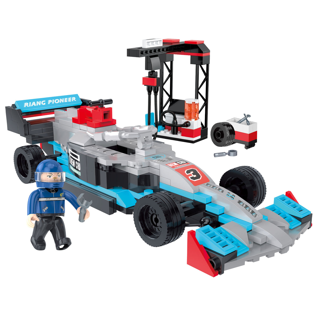 288Pcs DIY Formula F1 Lego Bricks Set