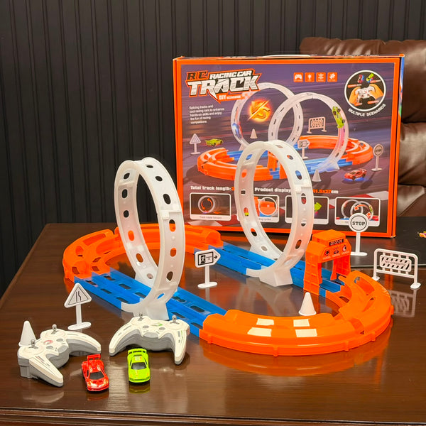 348cm RC Two Players Loop Racing Car Track Set