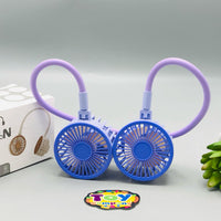 Rechargeable Simple & Stylish Three Speed Neck Fan