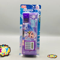 Snow & Ice Double-Sided Geometry Box With Calculator