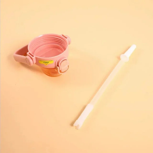 1200ml Stainless Steel Portable Sports Kettle - Pink