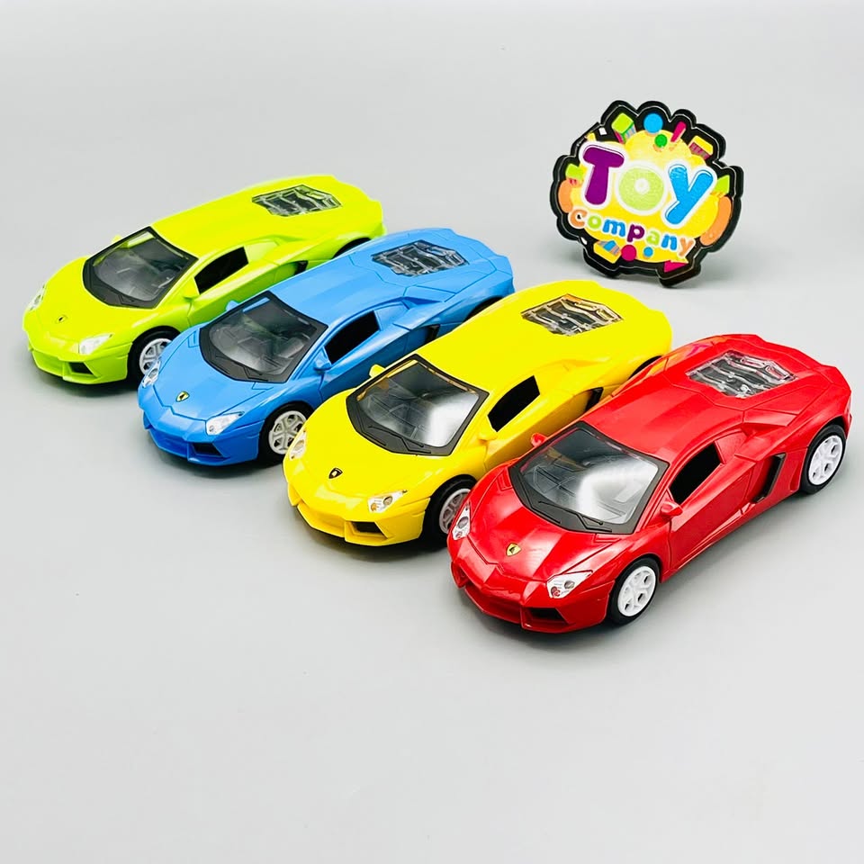 Friction Lamborghini Car with Lights & Music