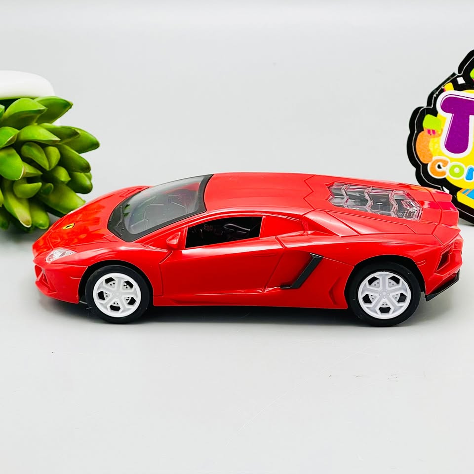 Friction Lamborghini Car with Lights & Music