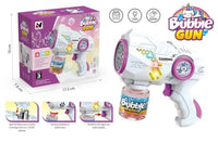 Unicorn Battery Powered Bubble Gun With Lights