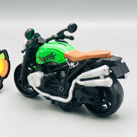 Mini ABS Inertial Retro Motorcycle Model - 1Pc