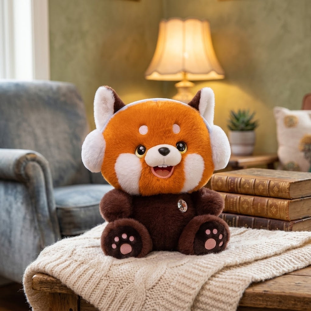 35cm Premium Headphone Fox Stuff Toy