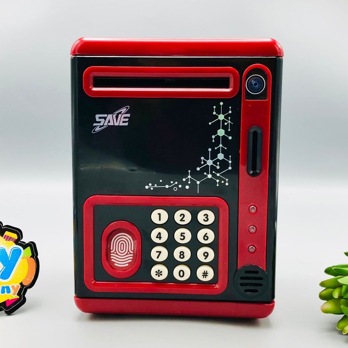 Battery Operated Face Recognition & Fingerprint ATM Machine