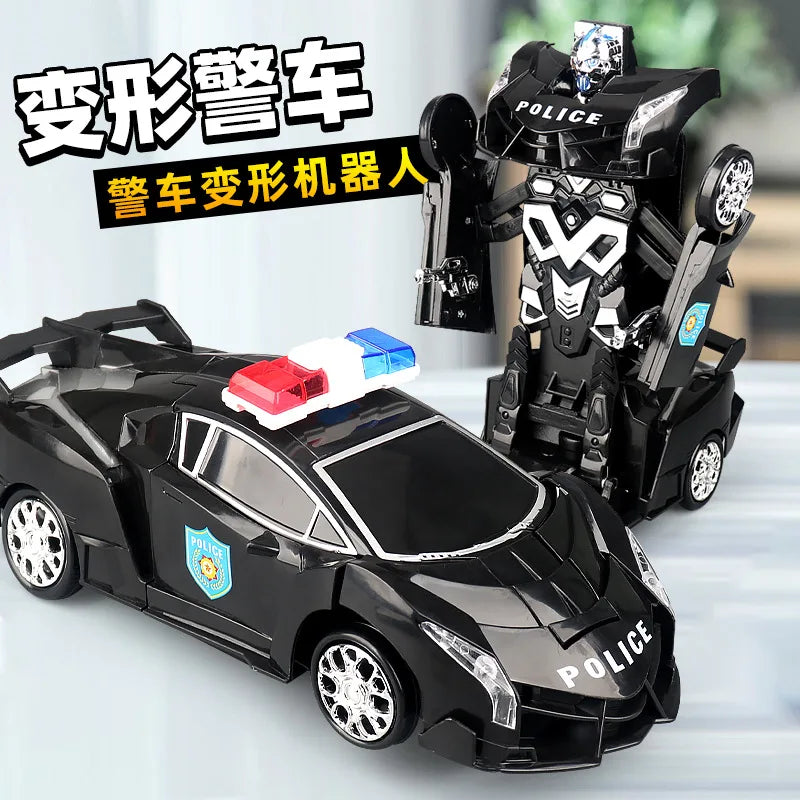 1:24 RC Deformation Police Robotic Car