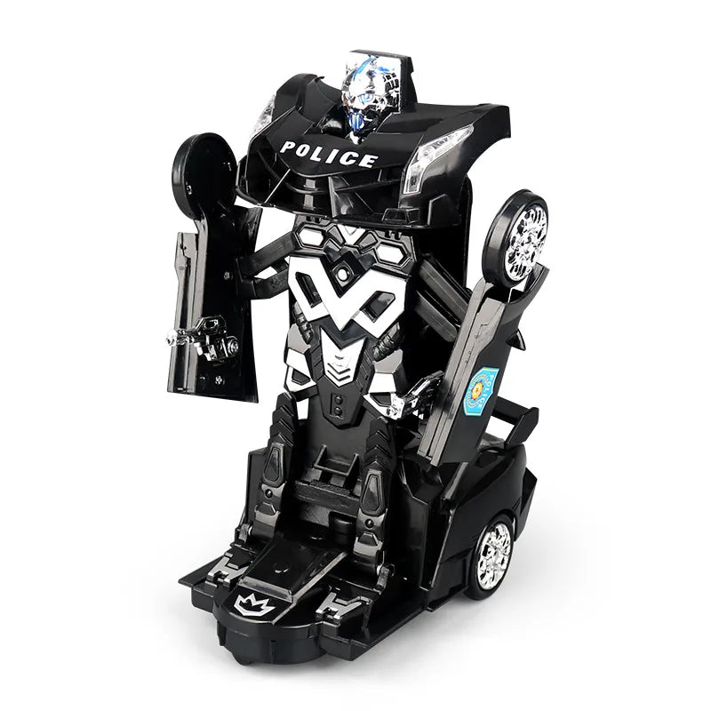 1:24 RC Deformation Police Robotic Car