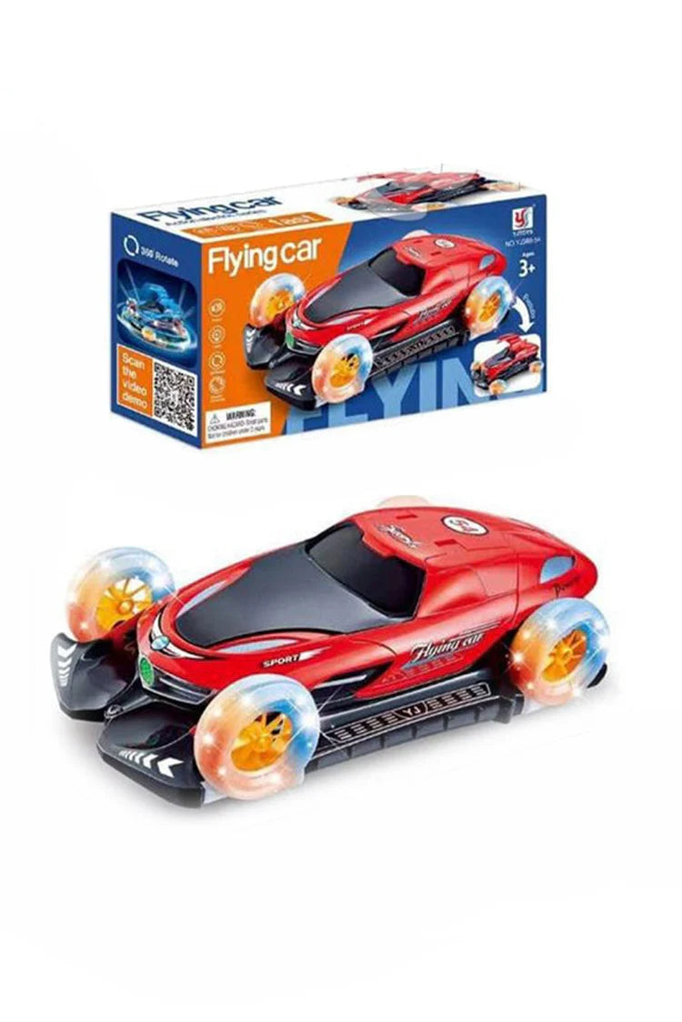 Electric Action Flying Car With Light & Sound