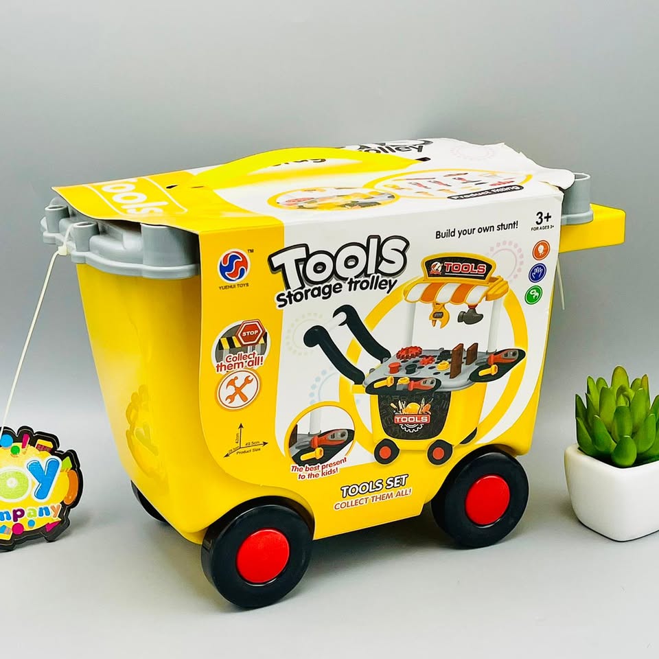 Tools Storage Trolley With Handle