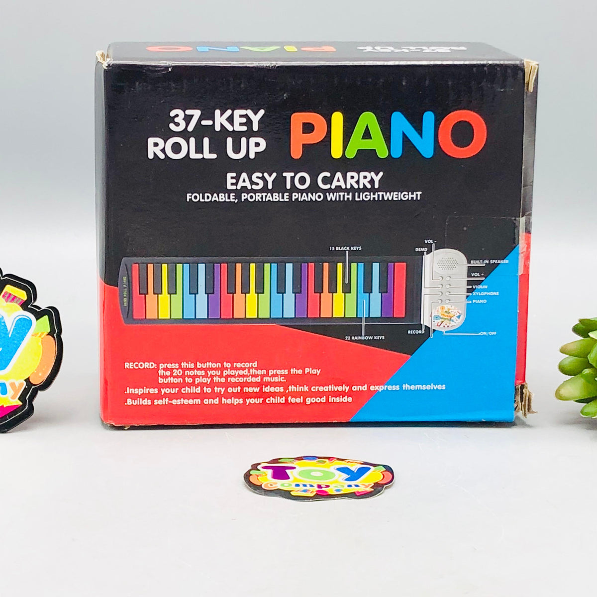 37 Keys Kids Roll Up Musical Piano
