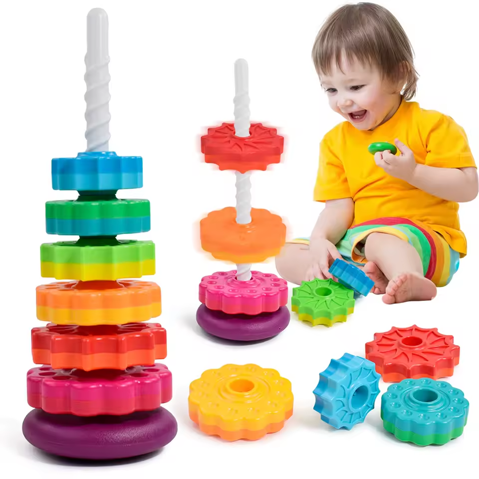 Rainbow Tower Toy For Kids