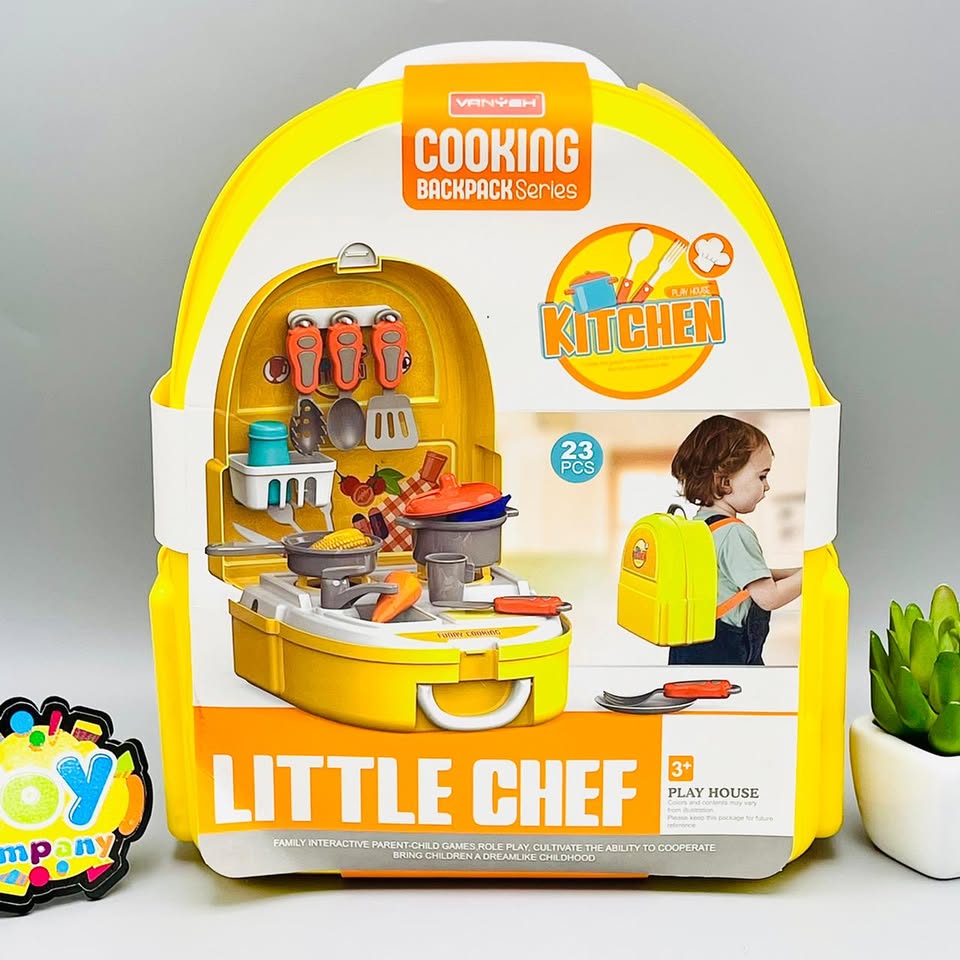 Kitchen Set With Storage Backpack