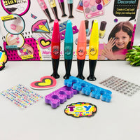 8Pcs Girls Realistic Nail Art Kit