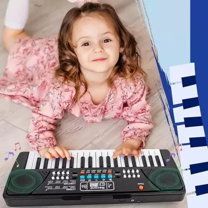 Big Fun 37 Keys Electronic Keyboard With Microphone