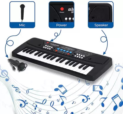 Big Fun 37 Keys Electronic Keyboard With Microphone