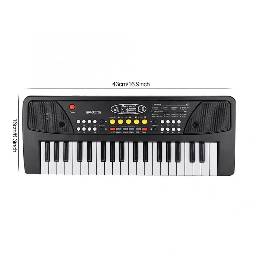 Big Fun 37-Keys MP3 Functions Keyboard With Microphone