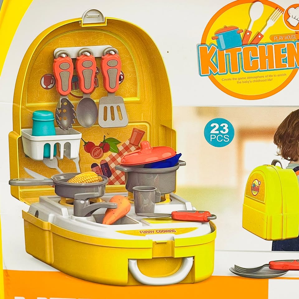 Kitchen Set With Storage Backpack